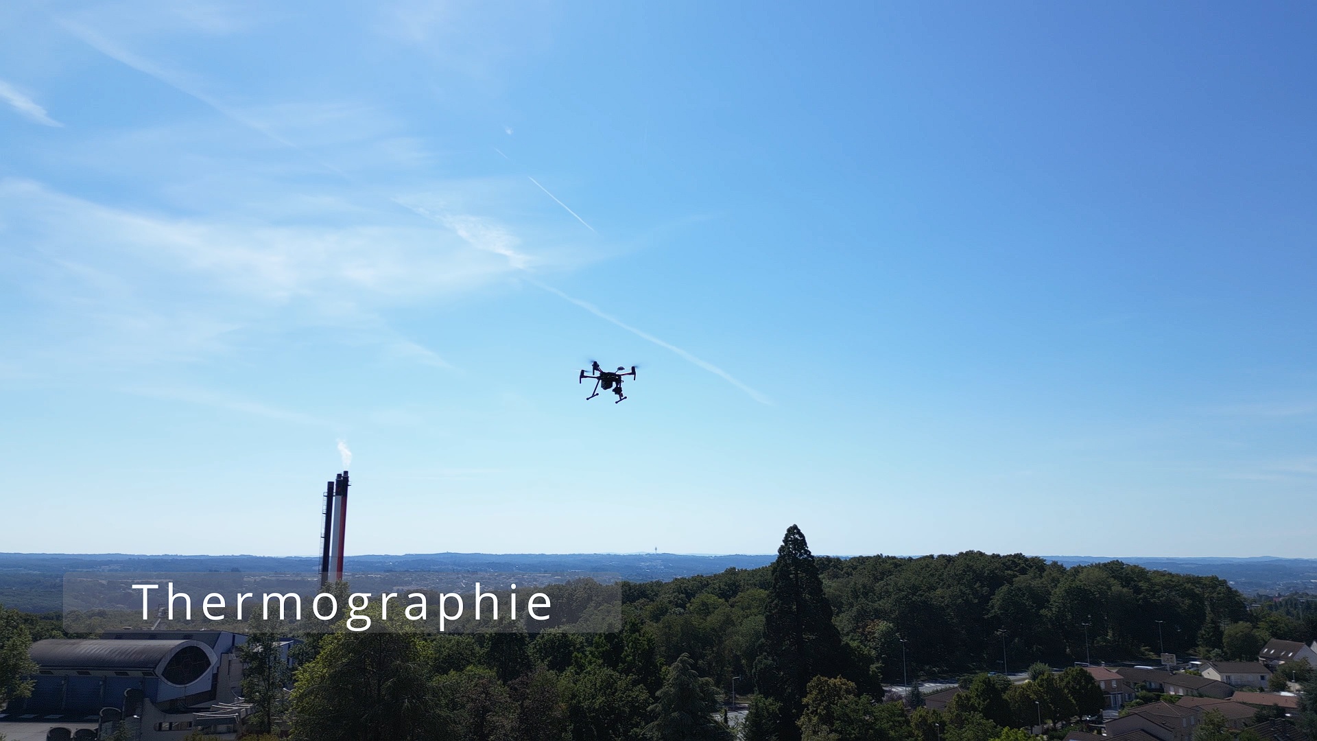 Thermographie photovoltaïque par drone