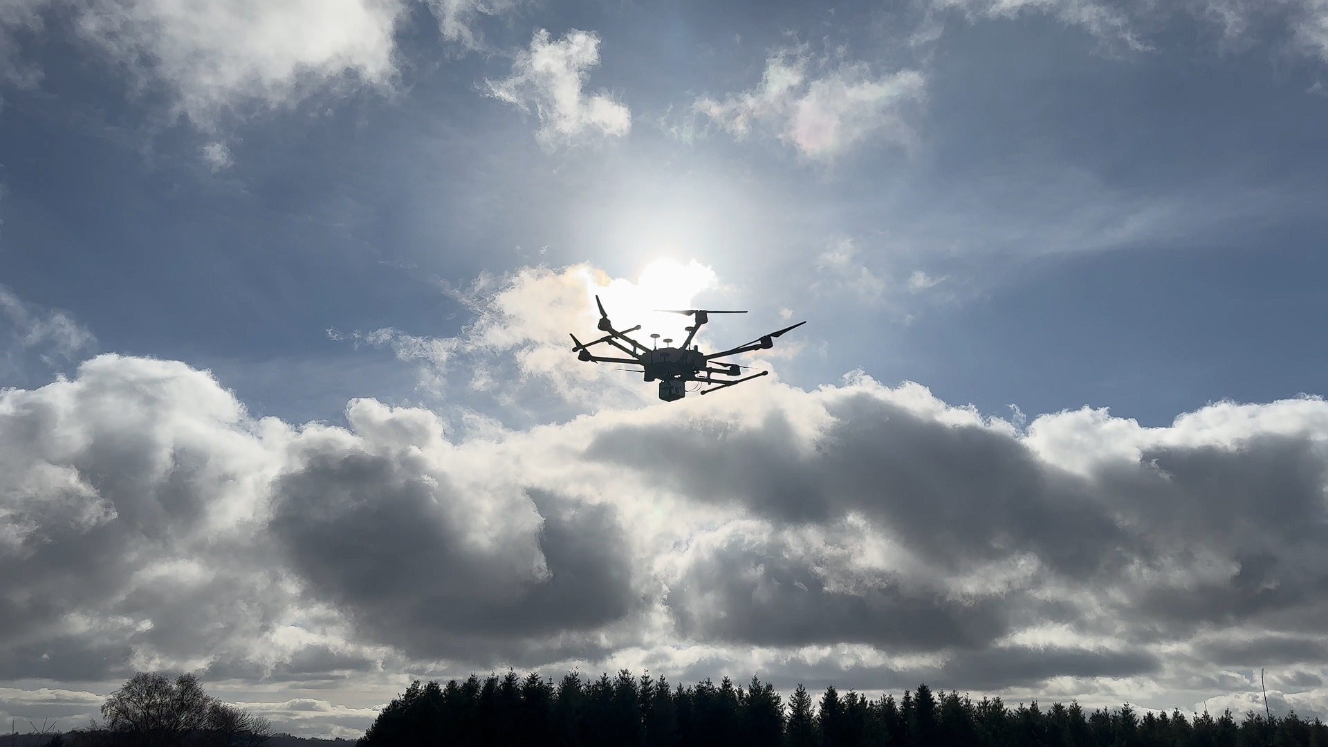 Topographie LIDAR par drone en Haute-Vienne